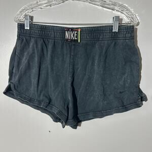 Nike Mini Shorts Activewear Distressed Gray Women’s Size Small